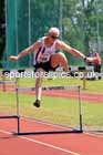 Mens hurdles, 2024 NE Masters Track and Field Champs., Monkton Stadium, Jarrow.  Photo: David T. Hewitson/Sports for All Pics